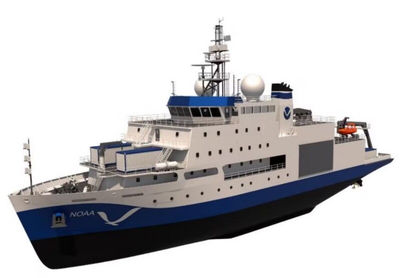 The NOAA's new charting and mapping vessels will feature marine scientific and oceanographic handling systems from Kongsberg Discovery and deck machinery from Kongsberg Maritime