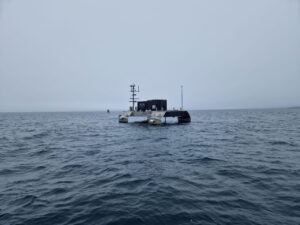 AUCA Ocean’s PIONEER USV in Plymouth Sound.