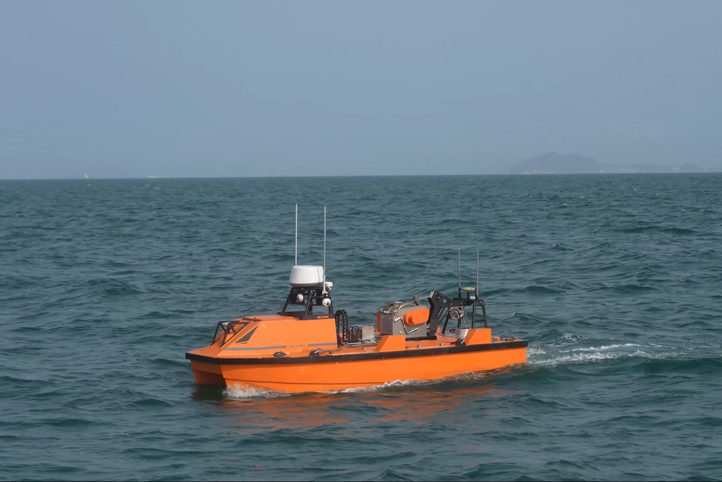 OceanAlpha’s M40P uncrewed surface vessel